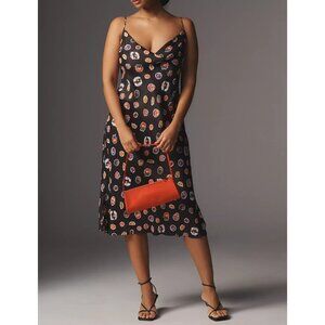 Maeve Sleeveless Cowl-Neck Slip Midi Dress 3X